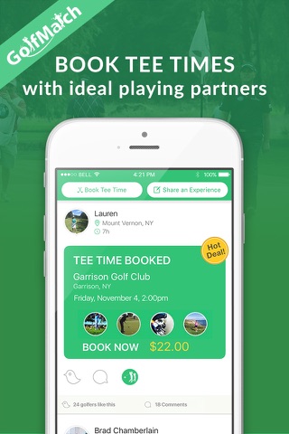 GolfMatch - Connect and PLAY MORE GOLF! screenshot 2
