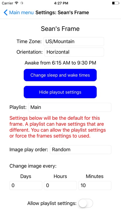 Nimbus Frame