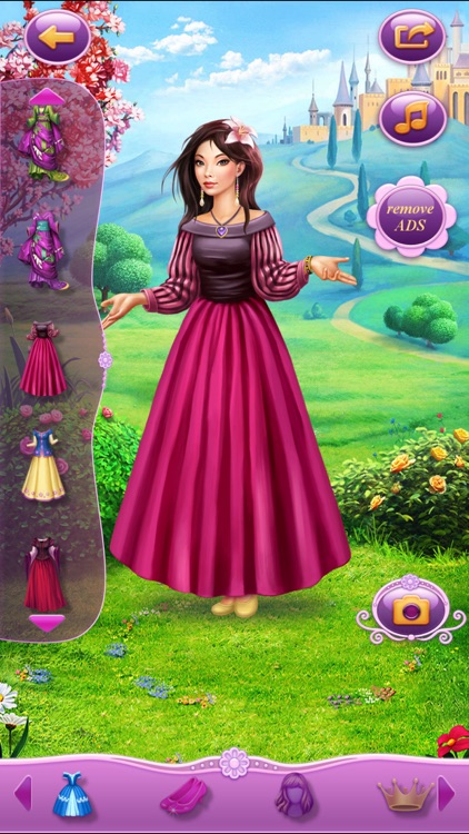 Dress Up Princess Adelina