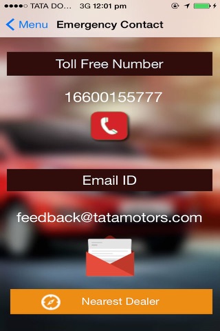 Tata Motors Connect screenshot 3