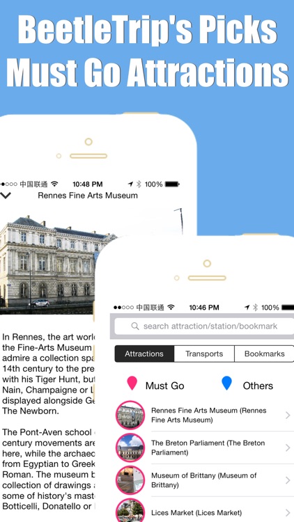 Rennes metro transit trip advisor star guide & map