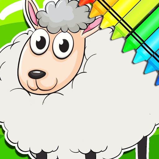Kids Farm Sheep Game For Coloring Page Ultimate iOS App