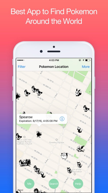 Poke Notify - Browse Nearby Location on the Map for Pokemon GO