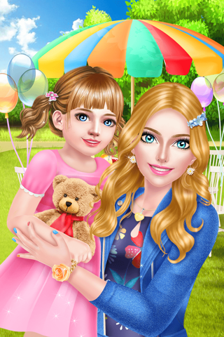 Mom & Baby Daughter Makeover - Family Party Salon screenshot 2