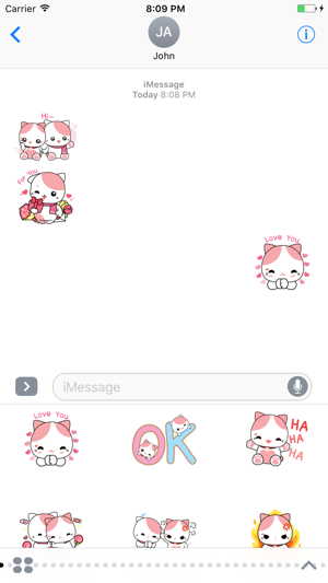 Lovely Kitten Sticker(圖4)-速報App