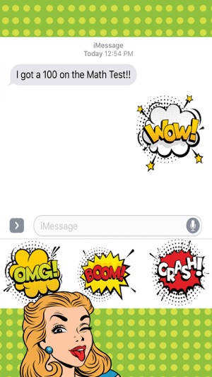 Pop Art Stickers for iMessage(圖2)-速報App