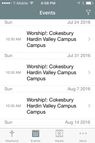 The Cokesbury Church App screenshot 3
