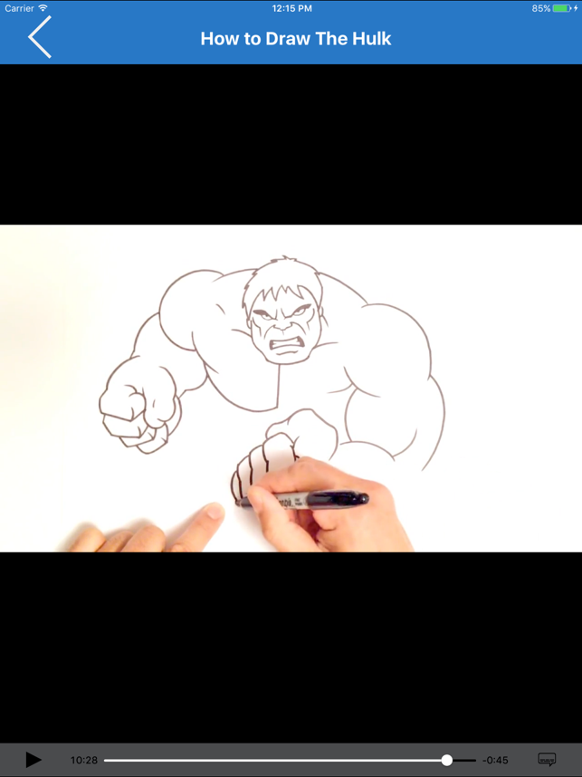 How to Draw Heroes Villains for iPad(圖2)-速報App