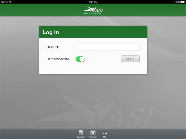 ASI Federal Credit Union for iPad