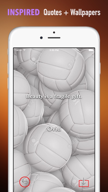 Volleyball Wallpapers HD: Quotes Backgrounds with Design Pictures screenshot-4