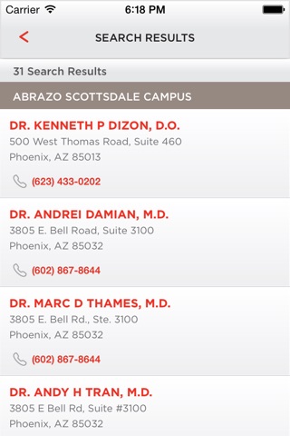 Abrazo Scottsdale Campus screenshot 4