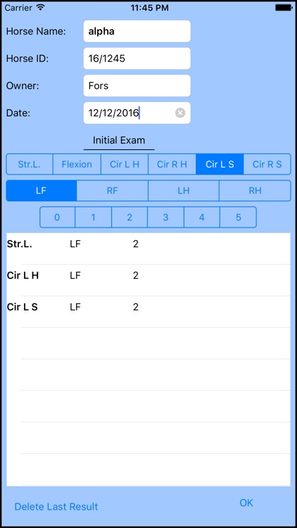 LamenessOrganiser