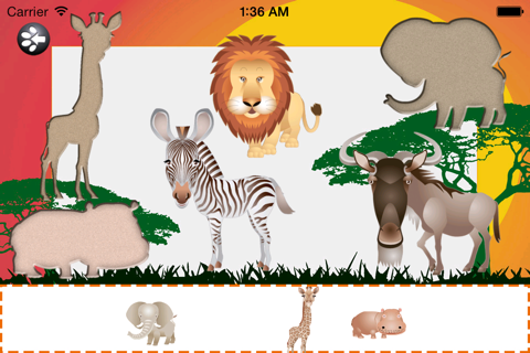 Puzzles Animals for kids screenshot 2