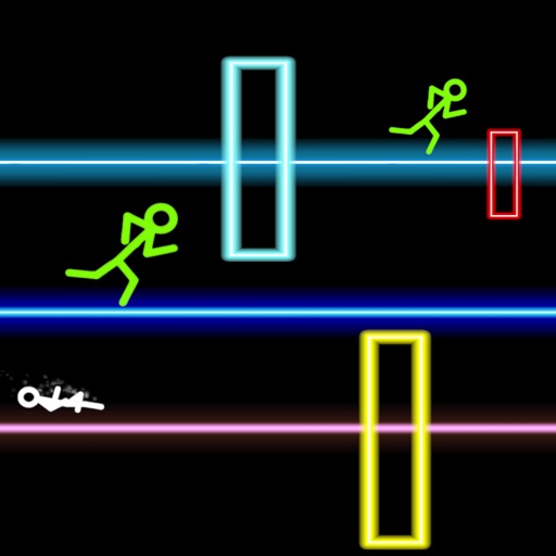 Neon jumper Icon