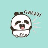 Cute Panda Stickers Pack for iMessage - Baby Panda