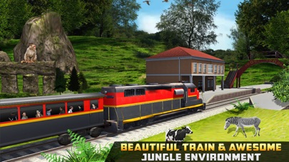 JUNGLE TRAIN DRIVING : PASSENGER TRANSPORT GAME 1.3 IOS ĐUA XE JUNGLE TRAIN DRIVING : PASSENGER TRANSPORT GAME 1.3 IOS