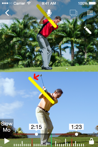 Hudl Technique Golf screenshot 2