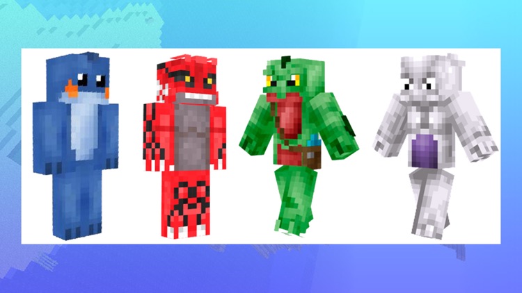 Poke Skins for Minecraft - Pixelmon Edition Skins