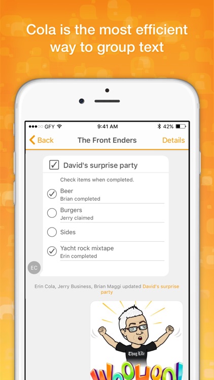 Cola Messenger screenshot-4