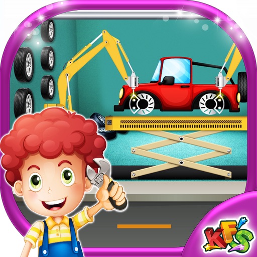 Kids Auto Repair Garage- Fix Cars Mechanic game by Ehtasham Haq