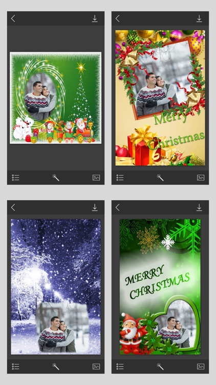 Creative Christmas HD Photo Frame - Photo editor