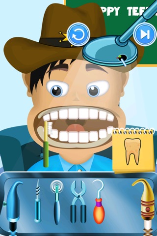 American Police Dentist Mania Pro - crazy teeth doctor game screenshot 2