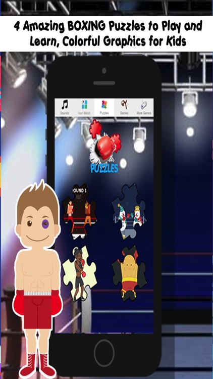 Boxing Games for Little Kids - Puzzles