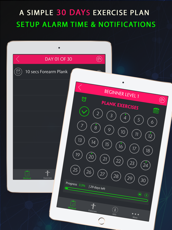 30 Day Plank Fitness Challenges Proのおすすめ画像4