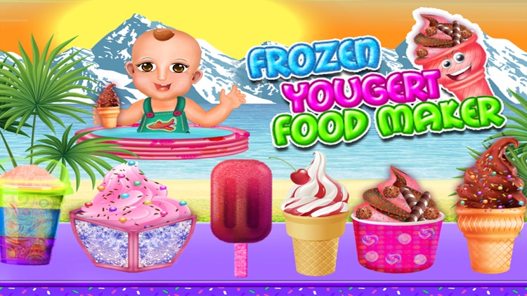 Frozen yogurt food maker – food games screenshot-4