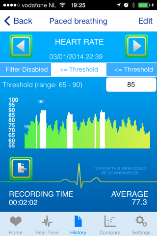 Heart Rate Variability Logger screenshot 4