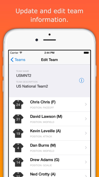 LAXStats - Lacrosse live scoring & team stats screenshot-4
