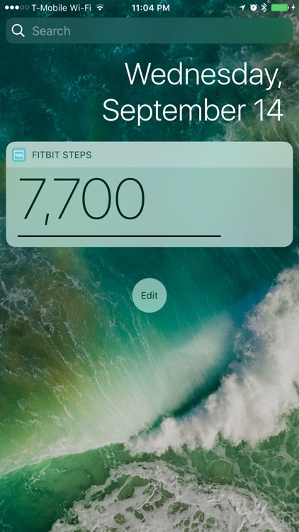 Step Widget for Fitbit