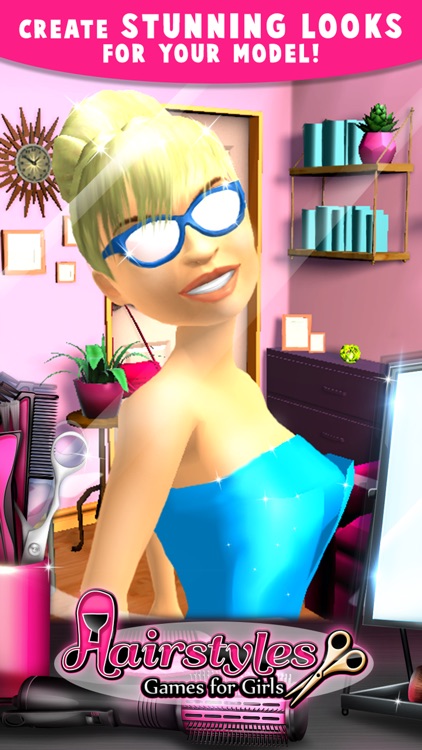 Hairstyles Game.s for Girl.s – Hair Salon Makeover screenshot-4