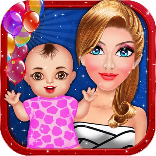 Celebrity Mommy Newborn Baby Care - Kids game for girls Icon