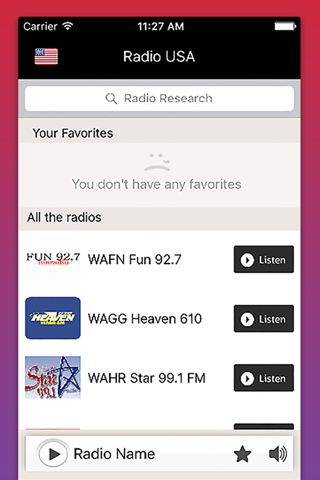 Radio United States - Radios USA screenshot 2