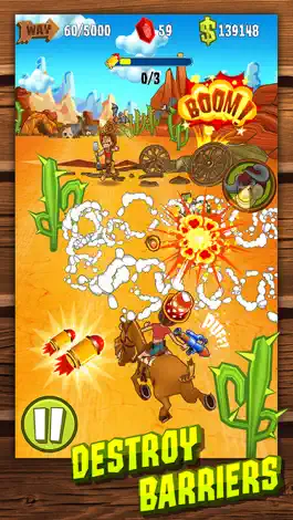 Game screenshot Shoot and Run: Western Runner Game hack