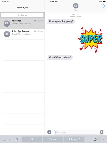 Bang! Comic Book Stickers screenshot 2