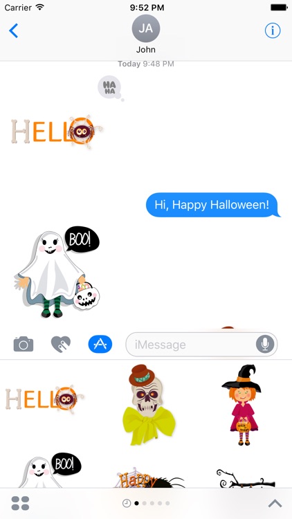 Halloween is fun - witches, spiders, pumpkins