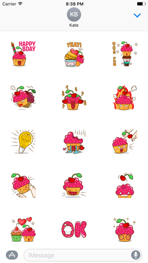 Sweet Cupcake Sticker(圖1)-速報App