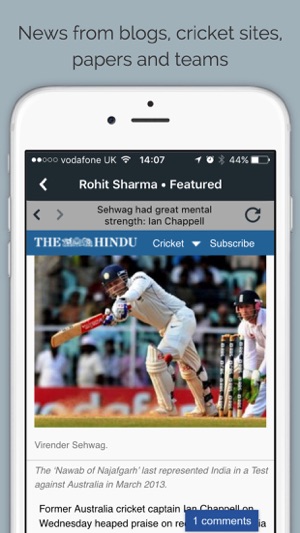 Rohit Sharma's Cricket News(圖2)-速報App