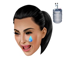 Kim Kardashian West's Official Back to School KIMOJI app gives you access to the original pack of stickers and GIFs