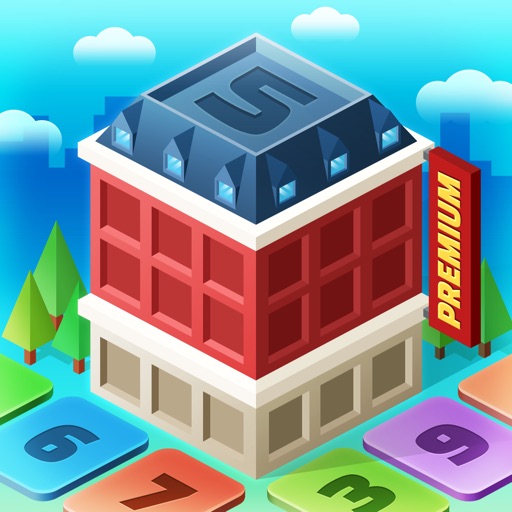 My Little Town [Premium] : Number Puzzle Game icon