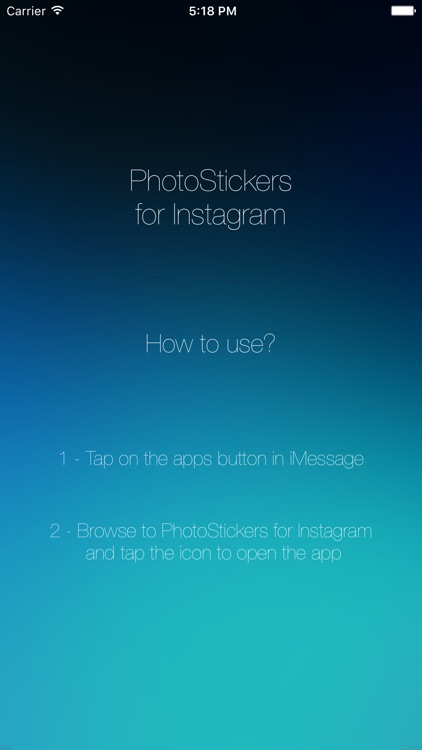 PhotoStickers | for Instagram