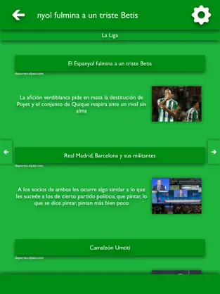 Captura de Pantalla 4 TLN - Todas Las Noticias del Real Betis Balompié iphone