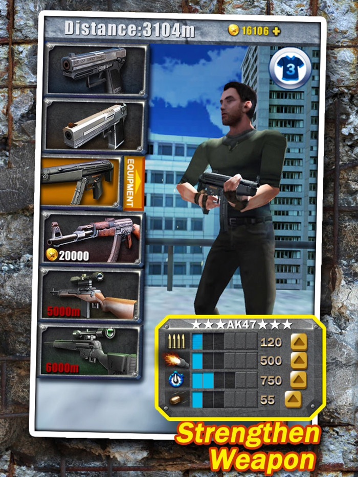 3D City Run 2-The worlds most classic zombie game