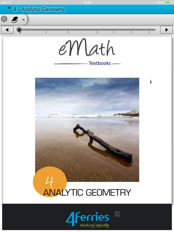 eMath4: Analytic Geometry