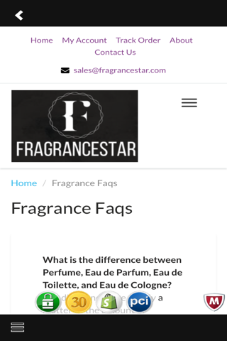 Fragrance star screenshot 4