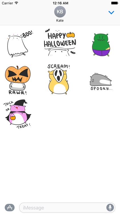 Chubby Hamsters: Halloween Mini-pack