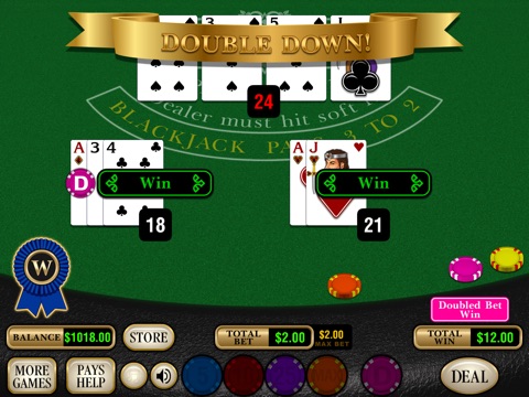 RDI BlackJack screenshot 3