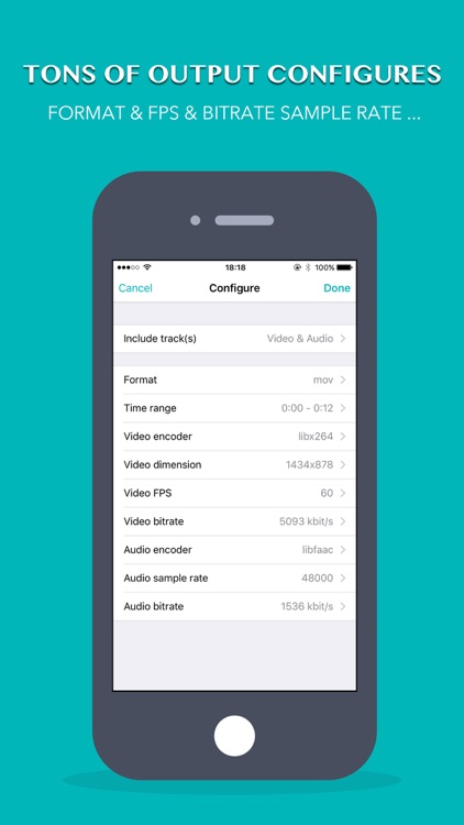 iConv: Video Converter/Editor For Any Media Format
